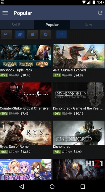 掌上steam